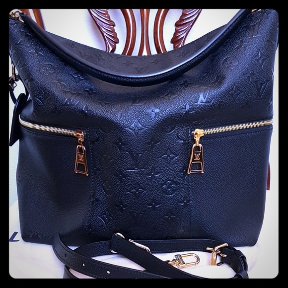 Louis Vuitton | Bags | Louis Vuitton Melie Empreinte Noir | Poshmark